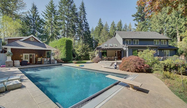 Luxury Wooded Estate With Pool
