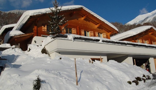 Luxury Wooden Swiss Chalet With Private Sauna - Switzerland