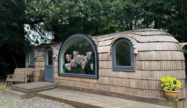 Luxury Woodland Lodge Retreat at Culdees Castle