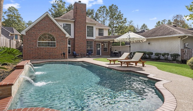 Luxury Woodlands Hideaway Home - Pool, Updated, & Close to Everything!