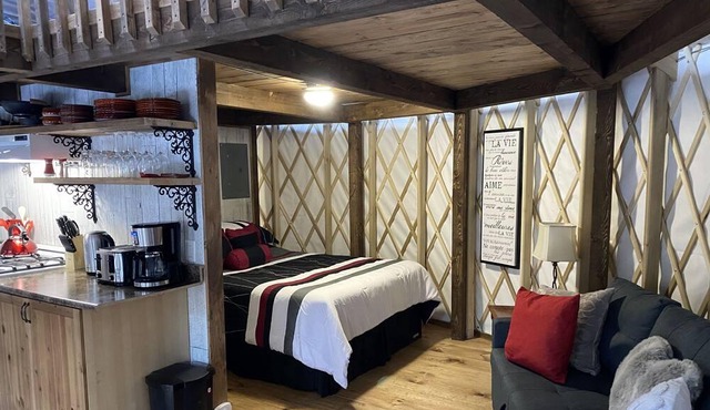 Luxury yurt