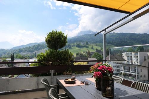 Luxus-Maisonette mit Pilatusblick - Nähe Luzern- PP