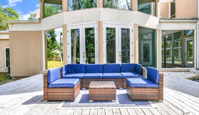 Luxusvillen de Conroe with Heated Pool Sauna BBQ