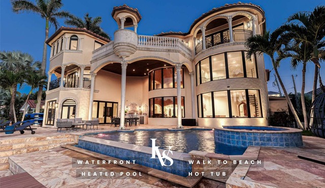 LVS Villa Rhodes Palatial Waterfront Beach Estate