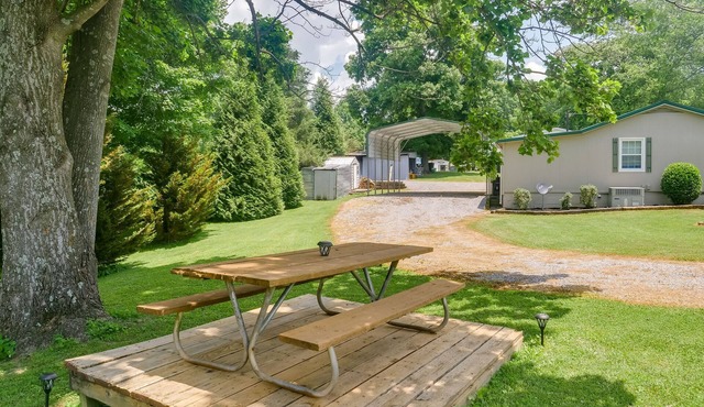 Lynchburg Home w/Patio - 2 Mi to Tims Ford Lake!