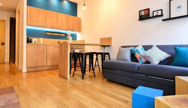 Lyon 7 near the Rhone: Comfortable 1-bedroom flat