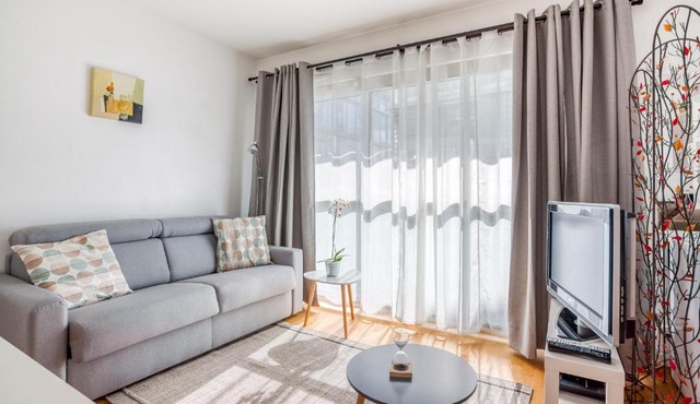 Lyon Confluence - duplex au calme avec parking privé en option