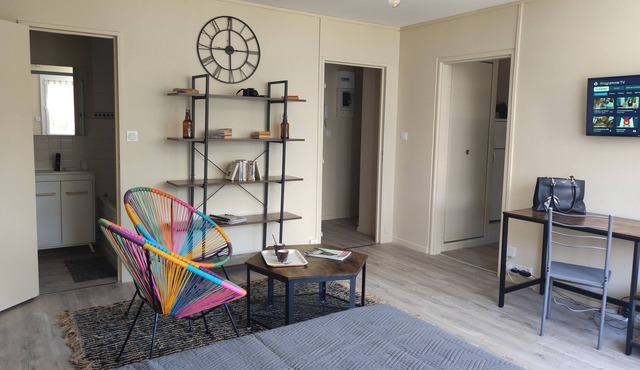 Mâcon - Studio 2 p - refurbished - Portable air conditioning - 34 m2