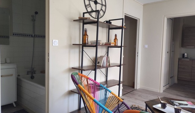 Mâcon - Studio 2 p - refurbished - Portable air conditioning - 34 m2