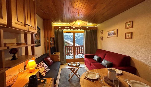 Méribel: Cozy 2-Room Apt, 4 Pax, near Shops and Slopes