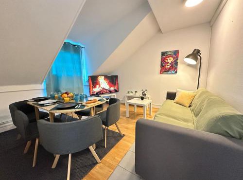 M Lorry Pop Art 3 chambres avec balcons proche Metz