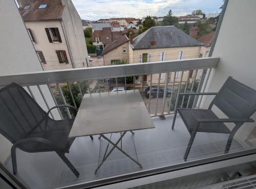 Ma Bourgogne grand 3 pièces avec balcons plein sud, parking interieur