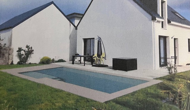 MA BRO - ERDIVINES - Beach 3km, restaurants and shops 200m, Swimming pool 7x3,5