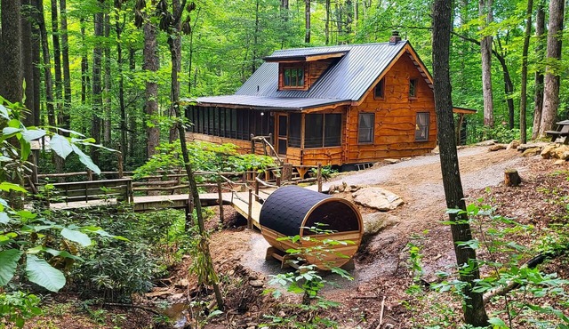 Ma & Pa's cabin at Saluda Grade Cabins!