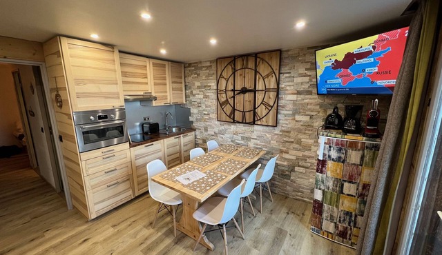 ⛷Ma toute belle pépite, Pied des pistes, Piscine&Sauna, golf, résidence 4*