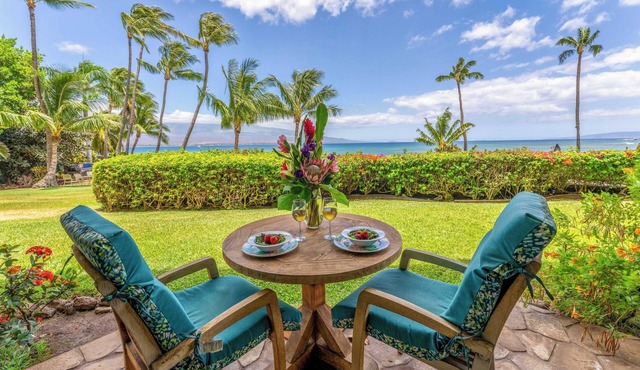 *Maalaea Banyans 104* NEW LISTING Maui Stunning Prime Ocean Front with hot tub!