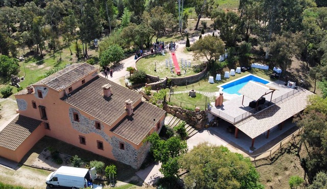 Macanet De La Selva: (Text automatically translated) Farmhouse with private saltwater pool