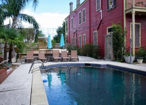 Macarty House, A Bohemian Resort with pool and cabana bar