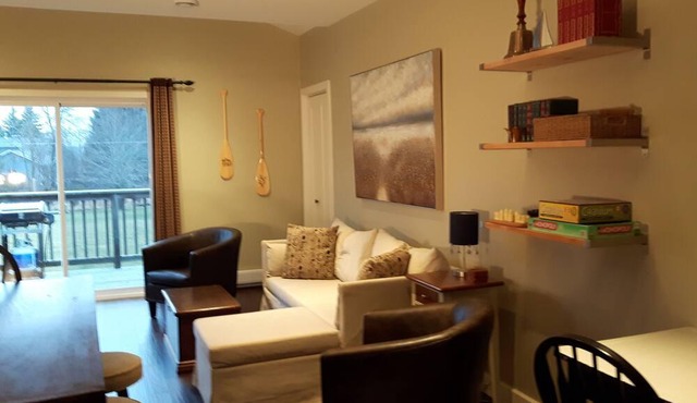 MacDonell Landing Loft is a waterfront retreat in Prince Edward County.