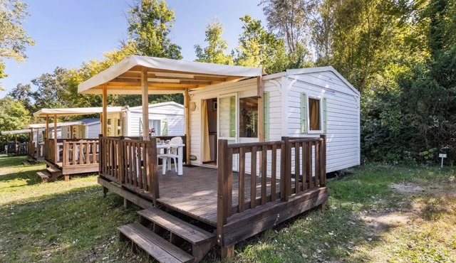 Maeva Respire campsite in La Croze * - 2 Room Mobile Home 2 People