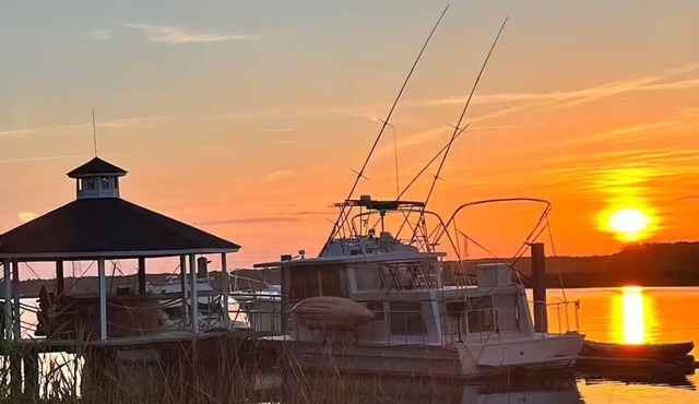 Maggie Jo’s paradise on the river !