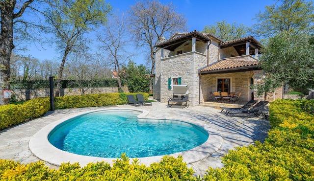 Magic Villa Elaya with pool in Tinjan, Istria