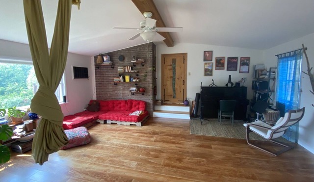 Magical, 75 Acre Winter Retreat with Private Icy Pond and Cedar Hot Tub