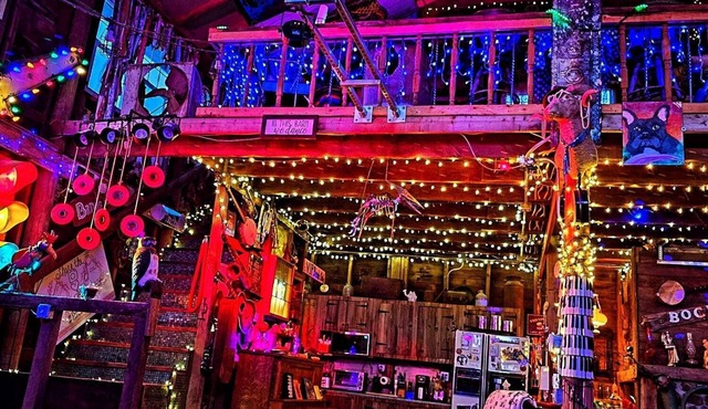 MAGICAL barn with outdoor shower/tubnBock's Jukejoint barn