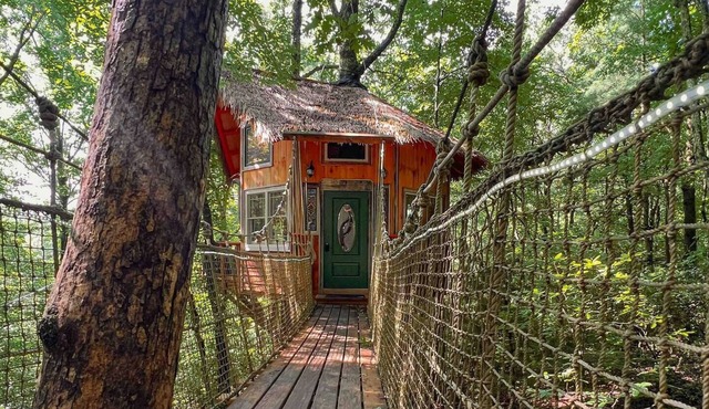 Magical Treehouse ~ Mountain Views ~ Dog Friendly
