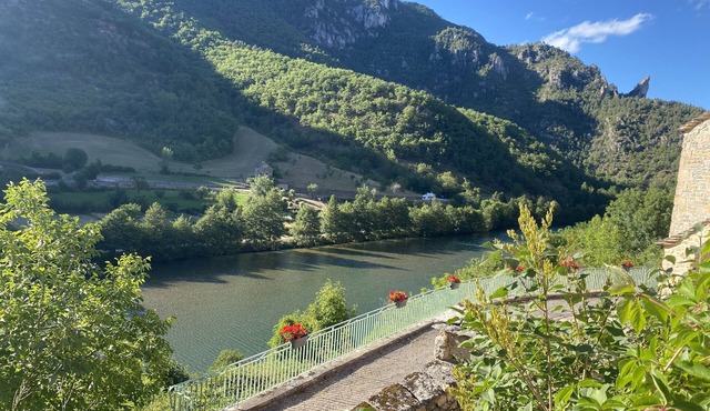 Magnificent presbytery in the gorges du Tarn