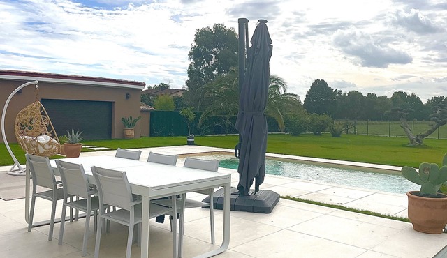 Magnifique Villa Avec Piscine Chauffée