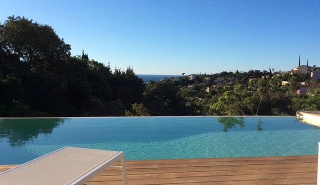 Magnificent sea view villa in the Gulf of St-Tropez