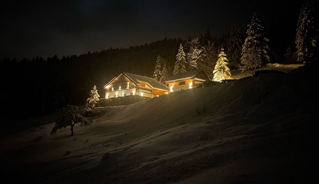 Magnificent 4* gite for 15 people in the mountains. Extraordinary view.