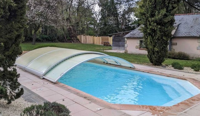 Magnificent Breton house for 15 p located in south brittany with private pool