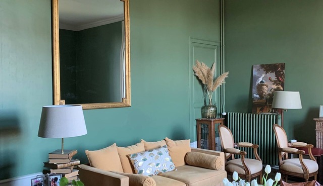 Magnificent château on the banks of the Mayenne 18 people