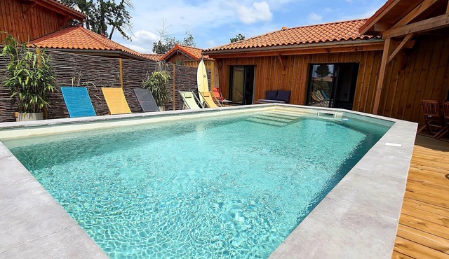 Magnificent, comfortable house with heated swimming pool