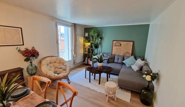 Magnificent, cosy T3 with all comforts and close to the center