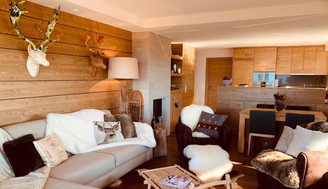 MAGNIFICENT CRANS MONTANA APARTMENT