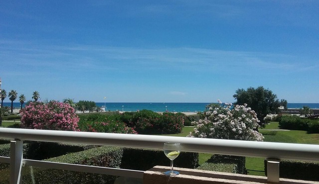 Magnificent sea views just steps from the beach