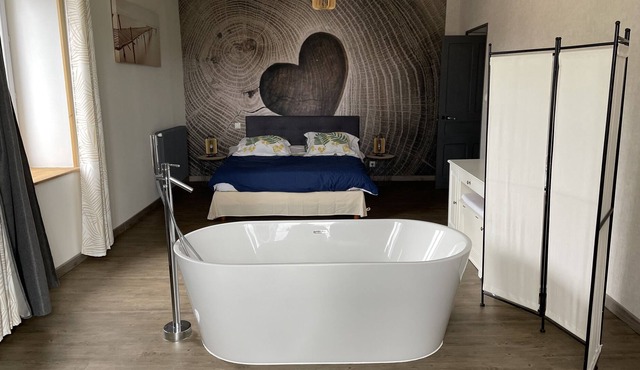 Magnificent villa with jacuzzi and sauna