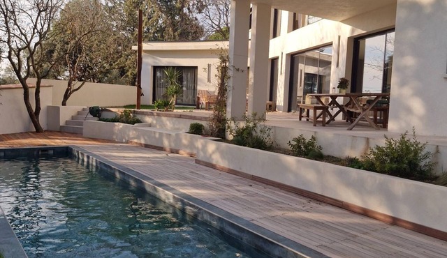 Magnificent contemporary house just a stone's throw from the village