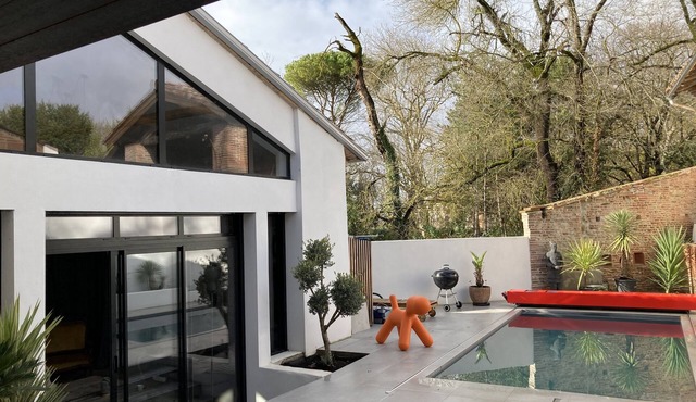 Magnificent, fully renovated village LOFT with swimming pool.