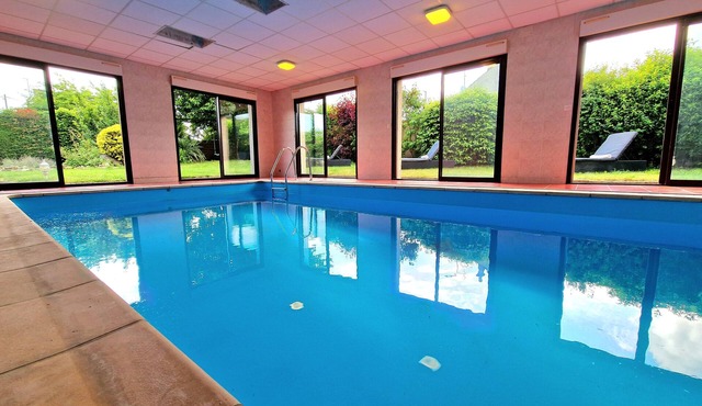 Magnificent Grand Gite Champagne Indoor pool Sauna near Paris Reims