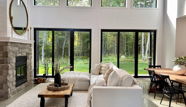 Magnificent home nestled in the forest !