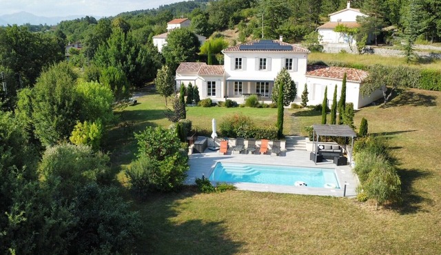Magnificent house overlooking the citadel with heated & secure swimming pool