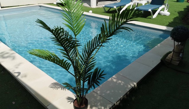 Magnificent house with swimming pool