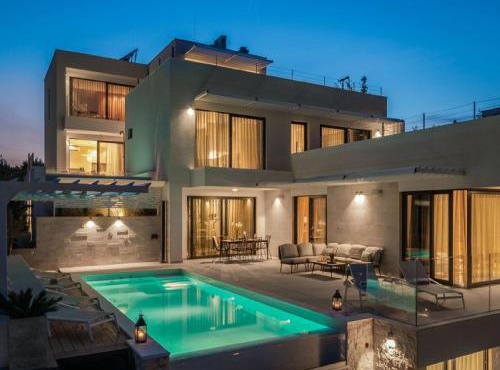 Magnificent Murter Villa Villa Royal 4 Bedrooms Sea Views & Private Pool