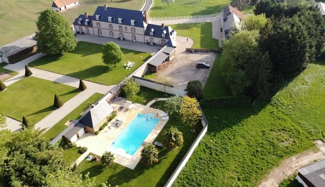 Magnificent Norman manor house - Swimming pool - Tennis court