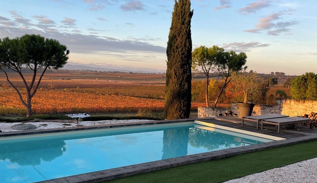 MAGNIFICENT STONE MAS NEAR CARCASSONNE