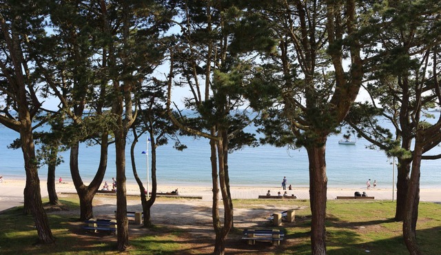 Magnificent sea view in front of the beach at Trez de Bénodet